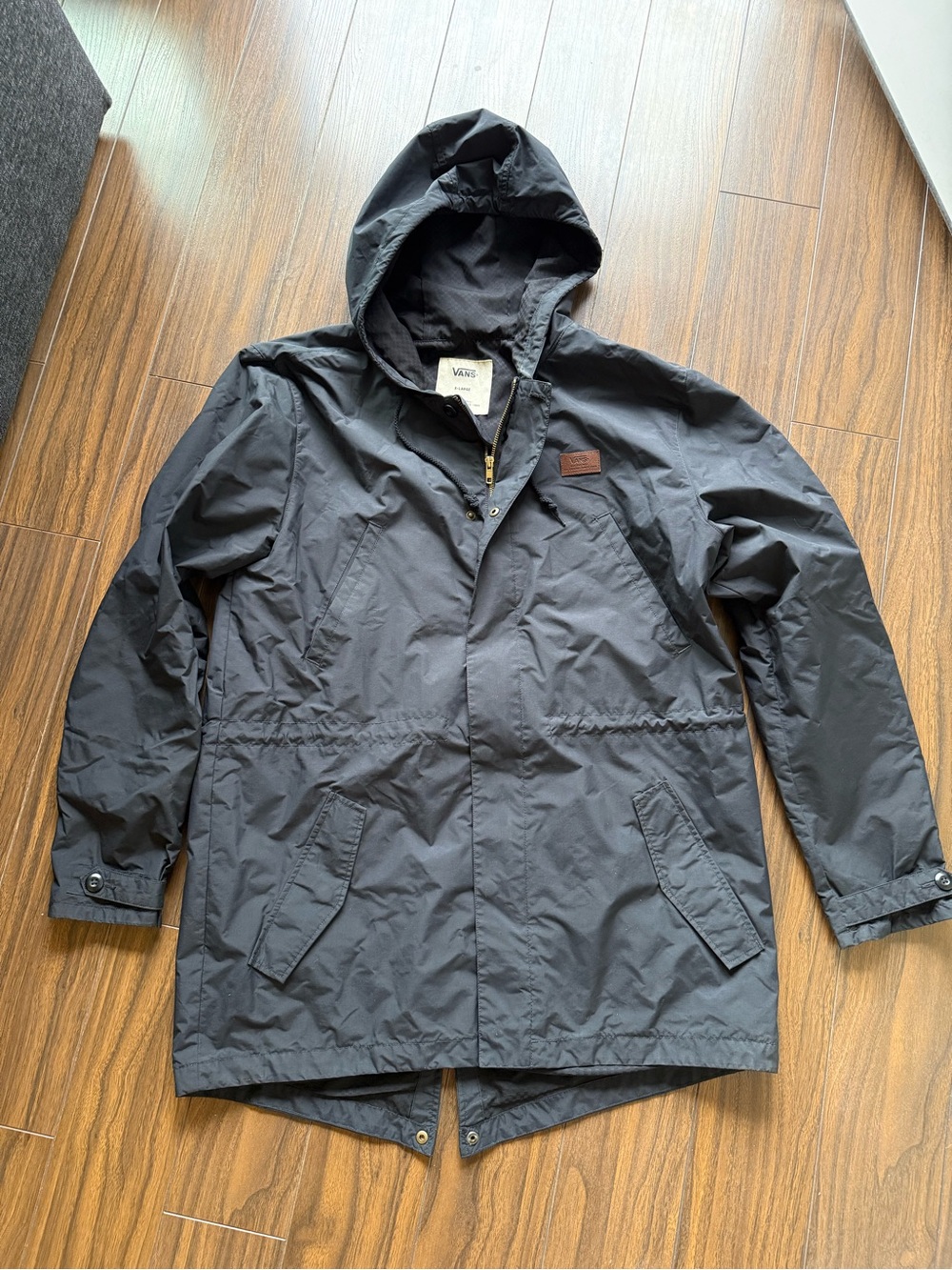 Vans Men’s Fishtail Parka in Black